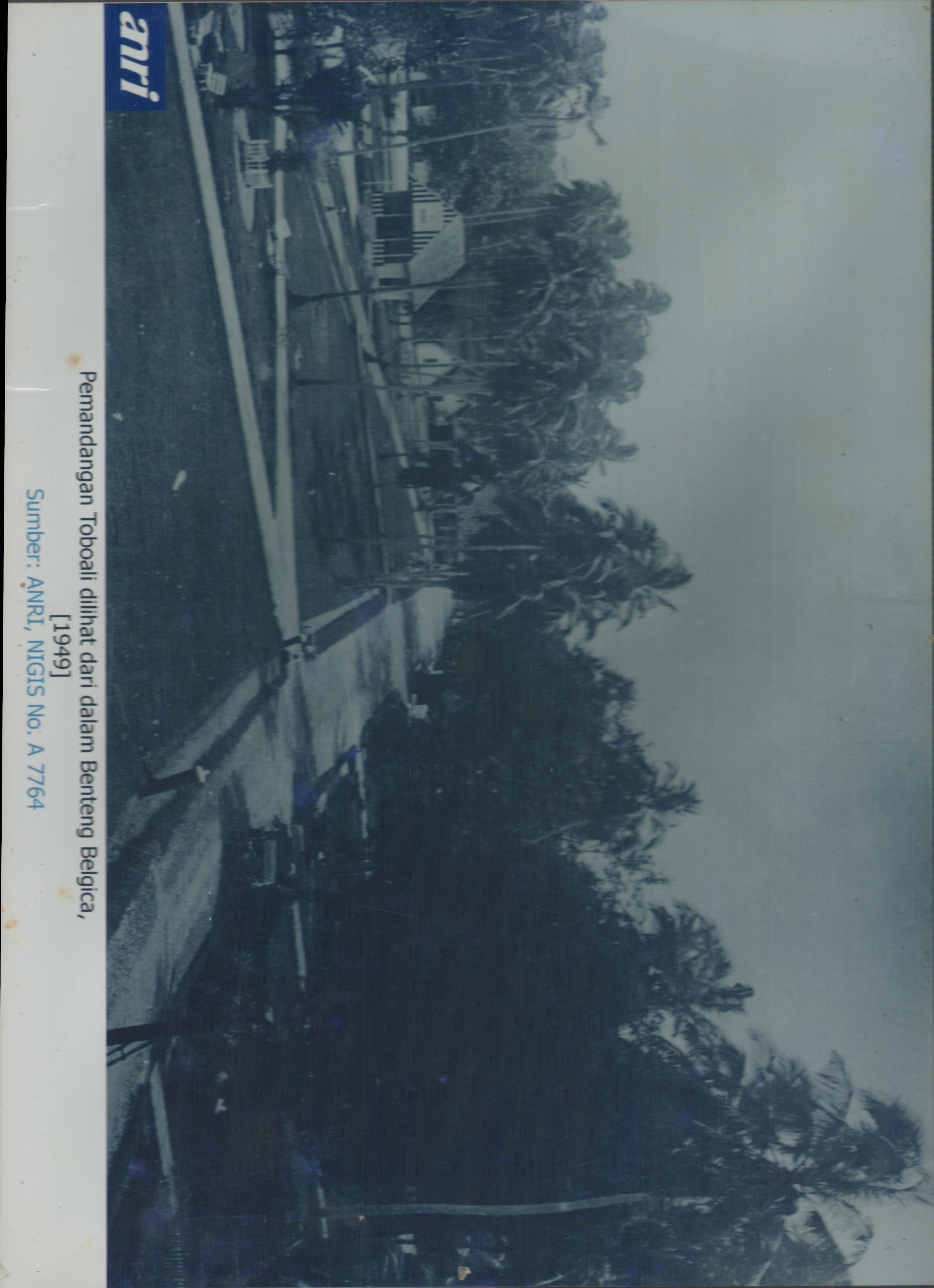 Pemandangan Toboali tempo dulu, tahun 1949