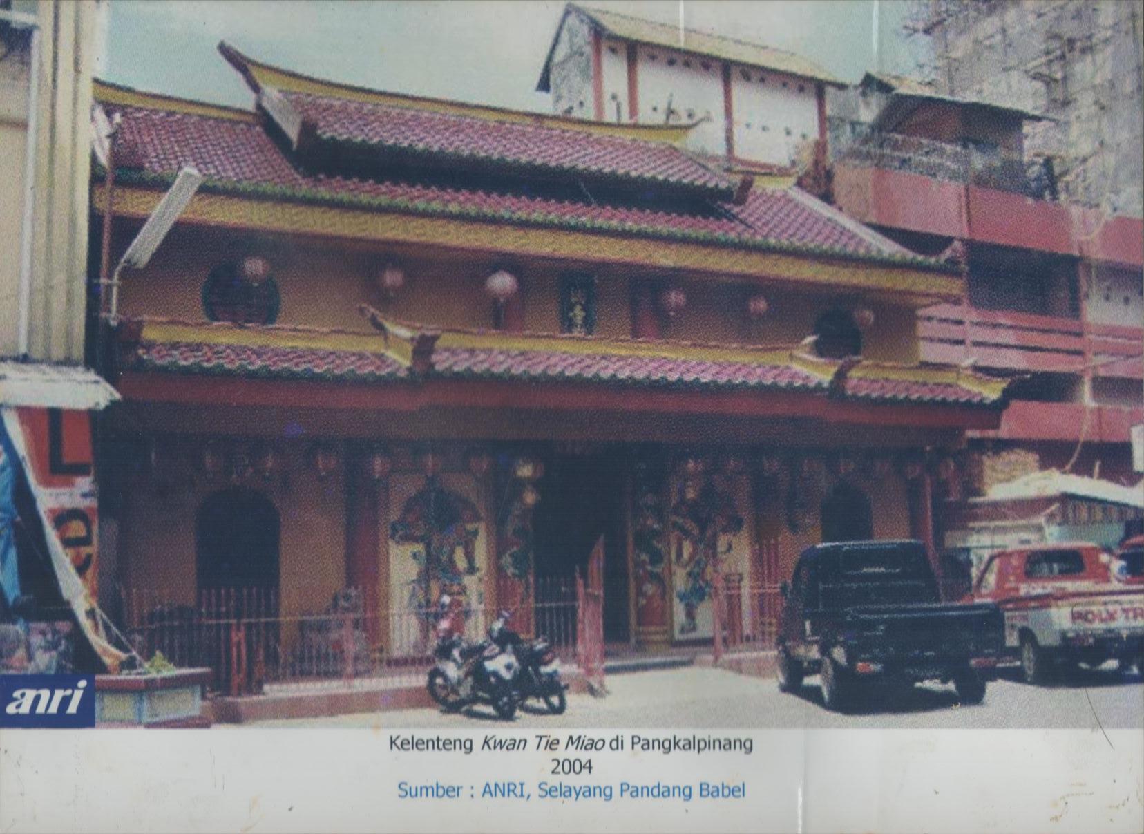 Kelenteng Kwan Tie Miao di Pangkalpinang, Tahun 2004