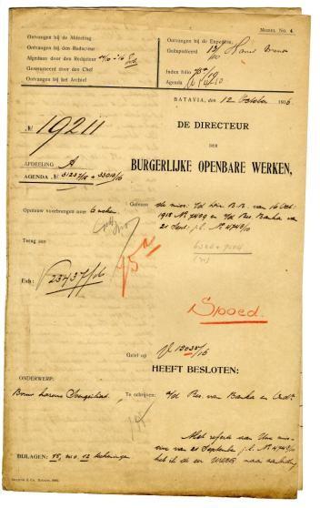 Keputusan Direktur Departemen Pekerjaan Umum  Nomor 19211 