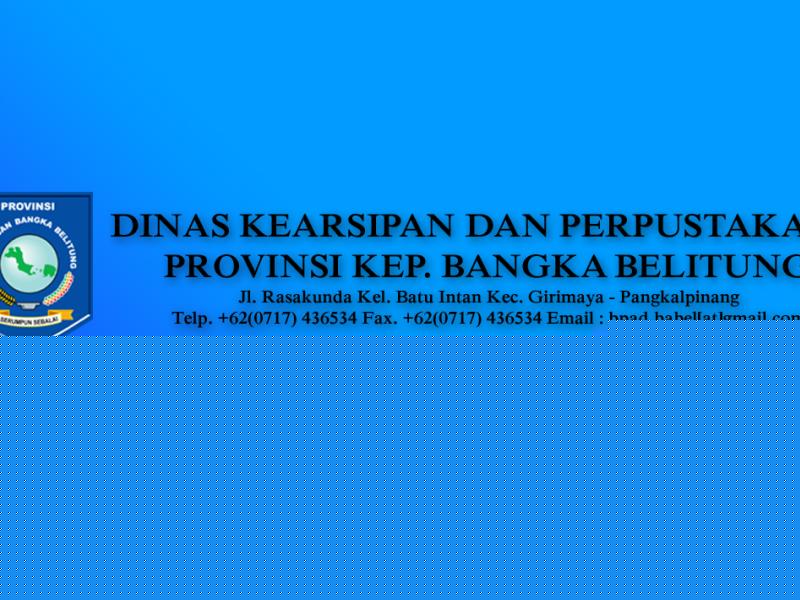 THE IMPLEMENTATION OF MOBILE LIBRARY SERVICE  IN THE AGENCY OF ARCHIVE AND LIBRARY OF BANGKA BELITUNG PROVINCE ON OCTOBER, 2018