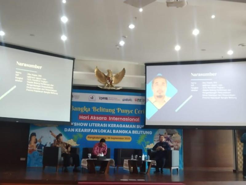 Talkshow Literasi BI, Ini Dampak Penting Komunitas Literasi bagi Masyarakat Babel