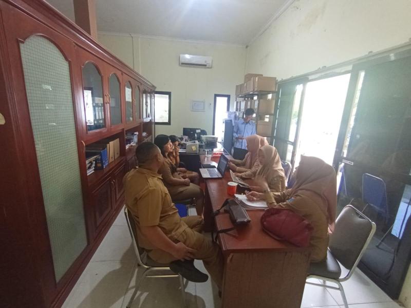 Monitoring oleh Tim Akusisi Arsip Statis Bidang Pengelolaan Arsip Daerah Provinsi