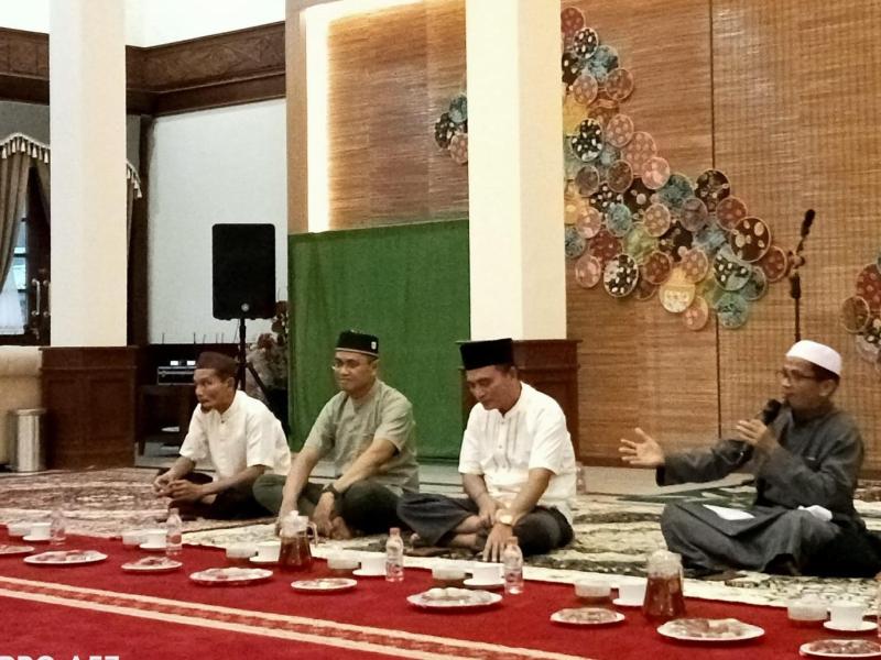 Buka Puasa Bersama di Rumdis Gubernur, Puluhan Pegawai DKPUS Babel Diingatkan Soal Alquran