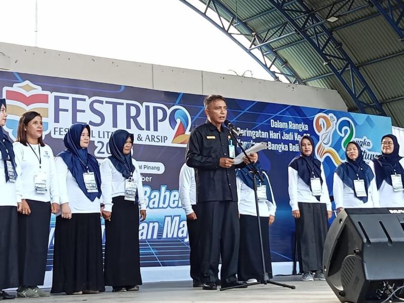 Festrip 2 Babel Resmi Dibuka, Ini Harapan Pj Gubernur Safrizal