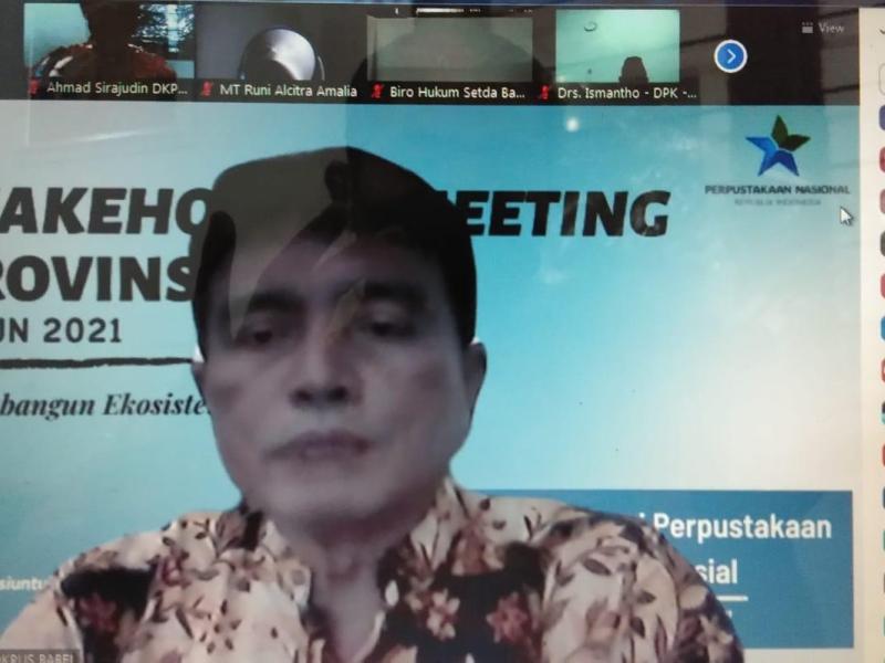 Narsum SHM Inklusi Sosial, Rakhmadi Paparkan Peran Perpustakaan dalam Pembangunan Nasional