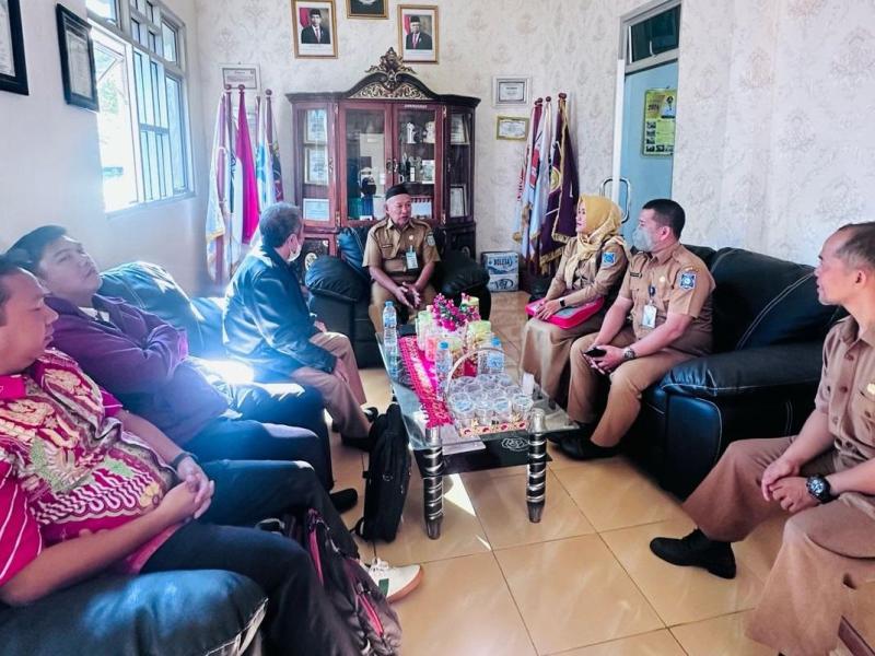 Dinilai Tim Juri Lomba DKPUS Provinsi, Kepsek SMKN 1 Simpangkatis Sampaikan Hal Ini