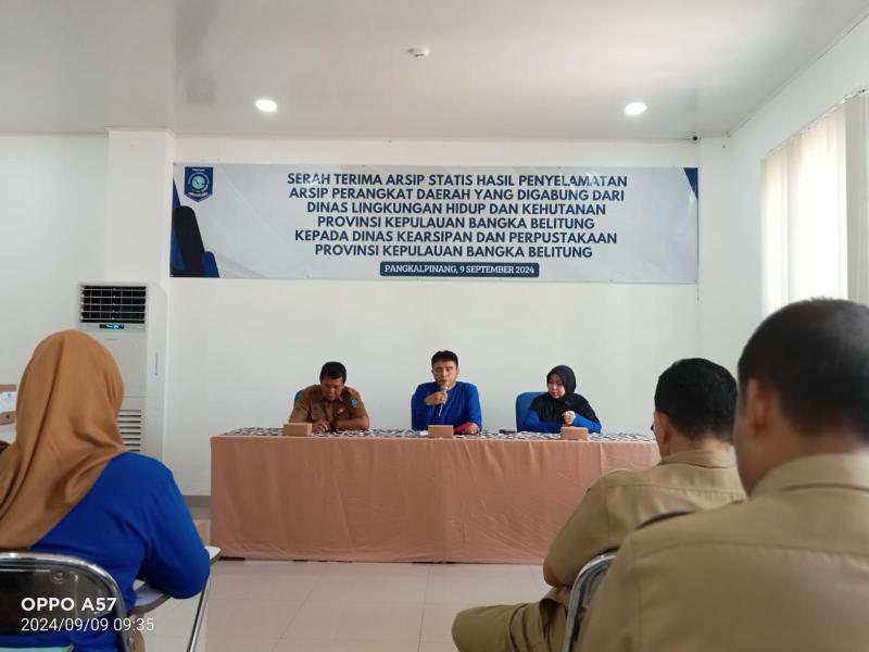 Rakhmadi Ingatkan Kembali PD Pemprov Babel agar Menjaga Arsip 