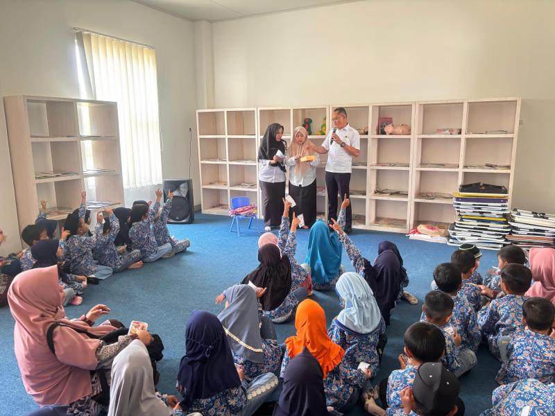 Hari Buku Sedunia, Perpusprov Babel Gelar Kegiatan Mewarnai hingga Bimbingan Literasi