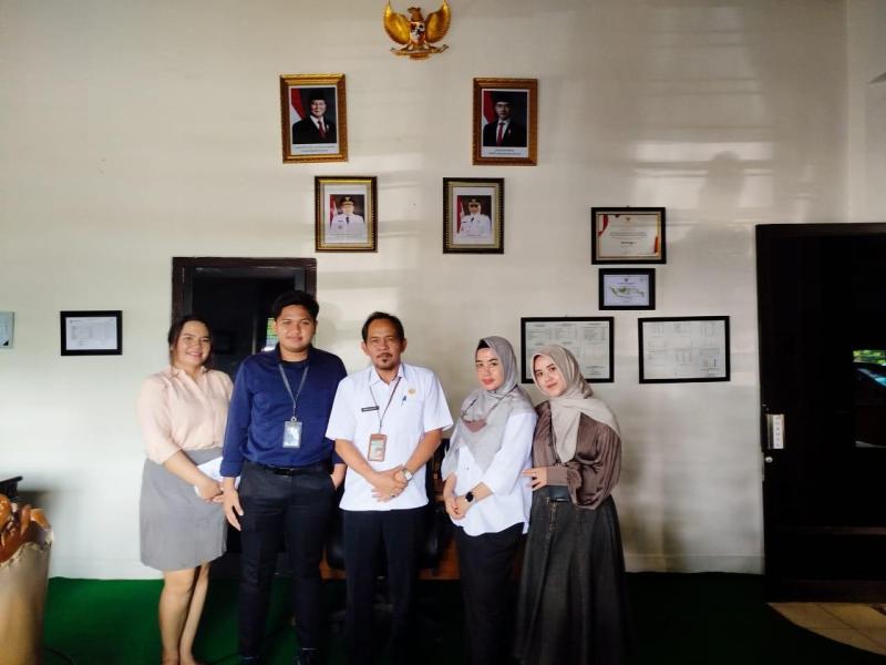 Plt Kepala Dinas DKPUS Terima Kunjungan dari Bank BTN 