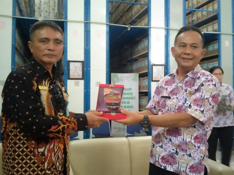 DKPUS Bangka Belitung Pelajari Autentikasi Arsip DAP Kabupaten Bogor