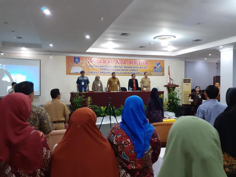 PELAKSANAAN LOMBA BERCERITA BAGI SISWA SD/MI TINGKAT PROVINSI KEPULAUAN BANGKA BELITUNG TAHUN 2019