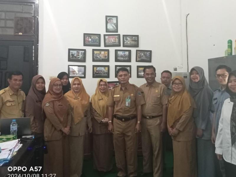 Kepala DPK Bateng Sambangi Kantor DKPUS Babel, Ini Saran Kadis Rakhmadi