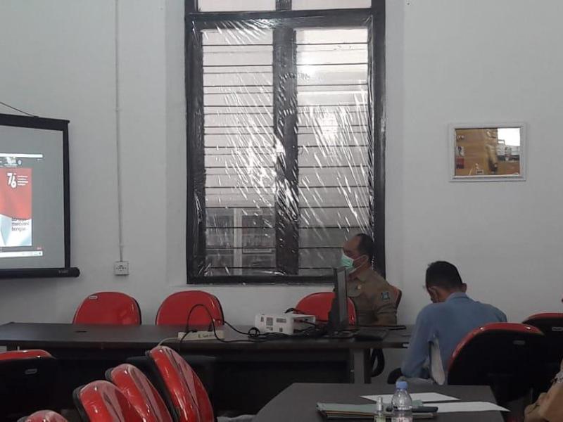 Pengelola Dana Dekon DKPUS Ikuti  Konsultasi Online Pengawasan DAK 2022