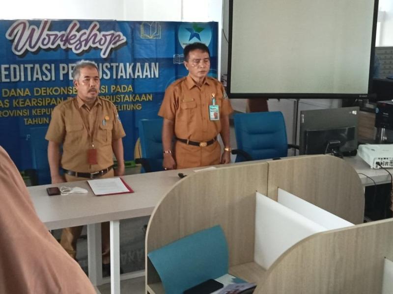 Kepala DKPUS Rakhmadi Dorong Kepala Sekolah di Babel Bentuk Tim Literasi