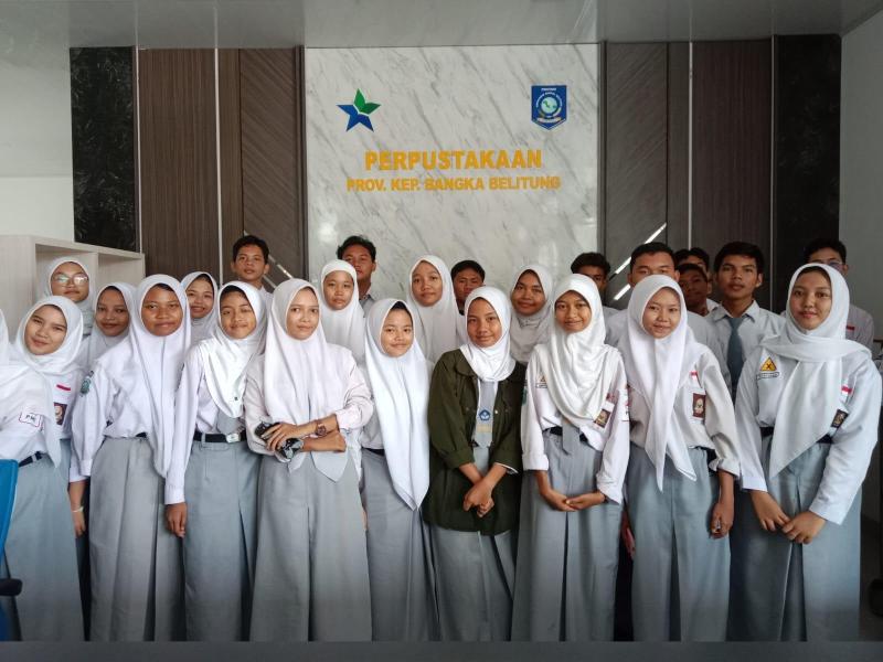 Awal hingga Juli 2024, Pengunjung Perpusprov Babel Capai 1.727 Pengunjung