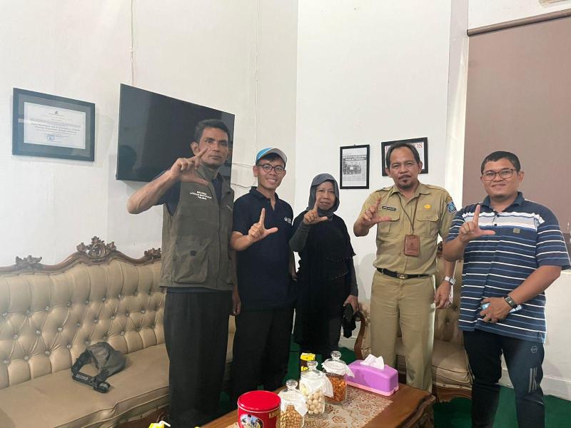 Kunjungan Pengurus Wilayah Forum Taman Bacaan Masyarakat Kepulauan Bangka Belitung ke DKPUS Babel