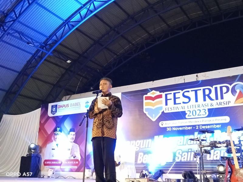 Festrip 2 Babel Resmi Ditutup, Begini Pesan Pj Gubernur