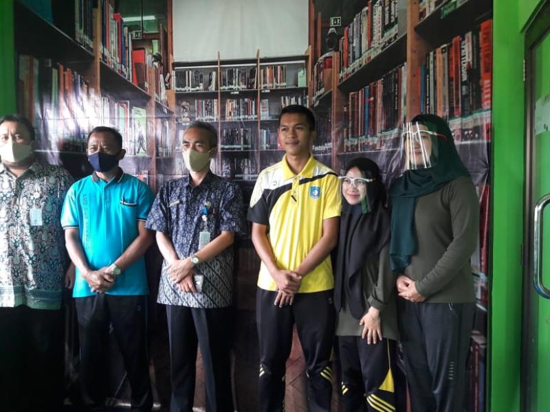 Kepala DKPUS Babel Kunjungi Perpustakaan Desa Terbaik di Babel 