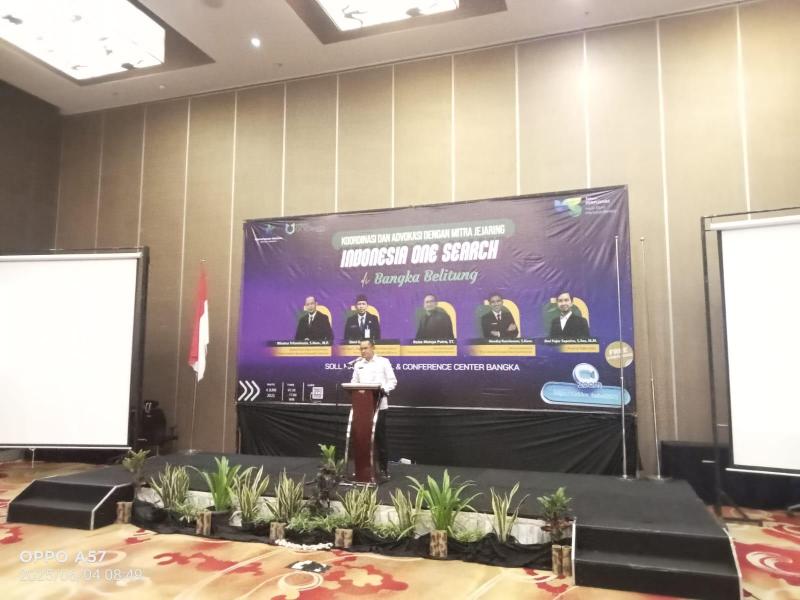 Babel Sangat Beruntung jadi Lokus Pelaksanaan Koordinasi dan Advokasi dengan Kemitraan Jejaring IOS