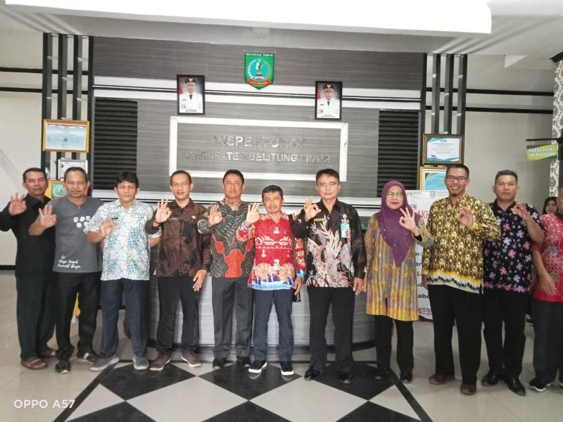  Tambah Wawasan Kearsipan ke Beltim, Hj Mina Ucapkan Terima Kasih Pada Kepala DKPUS Babel