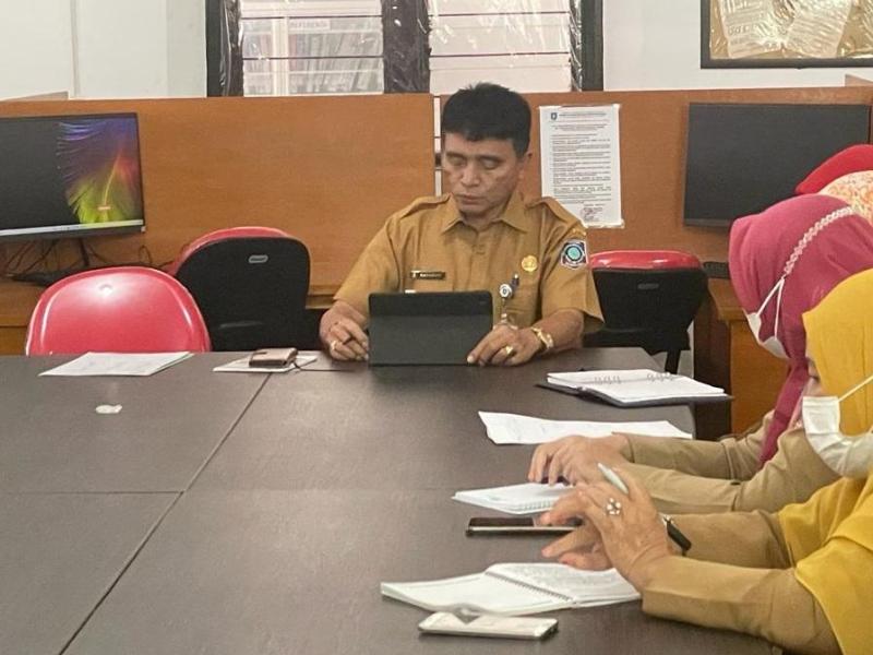 Evaluasi Kinerja, Rakhmadi Ingatkan Arsiparis Core Values BerAKHLAK