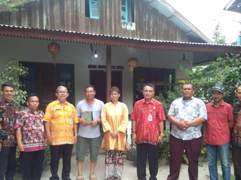 Sambangi Pesak, Tim DKPUS Babel Dapatkan Informasi Buku Modul Pembelajaran 1958