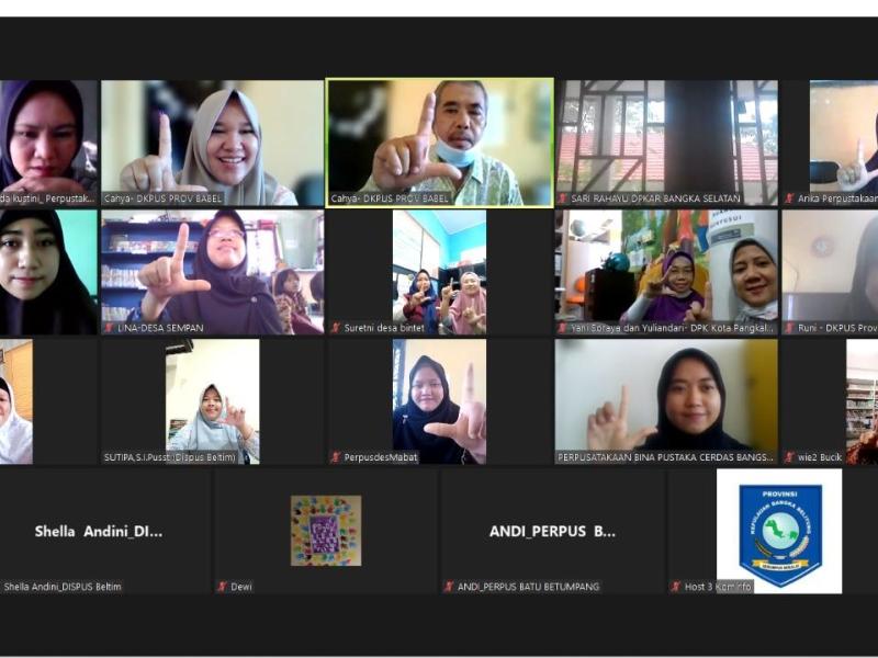 Puluhan Pengelola Perpus Kabupaten/Kota dan Perpusdes Ikuti Bimtek SPP-TIK Program TPBIS