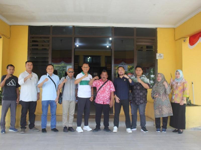 Plt. Kepala DKPUS Babel Terima Kunjungan Anggota Komisi I DPRD Beltim