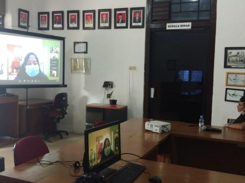 Evaluasi Persiapan Lomba, Rakhmadi Berharap Perpusdes Cendil Masuk 5 Besar Nasional