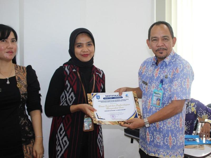 LAKI 2024 Pemprov Babel, Dinsos PMD Duduki Urutan Teratas