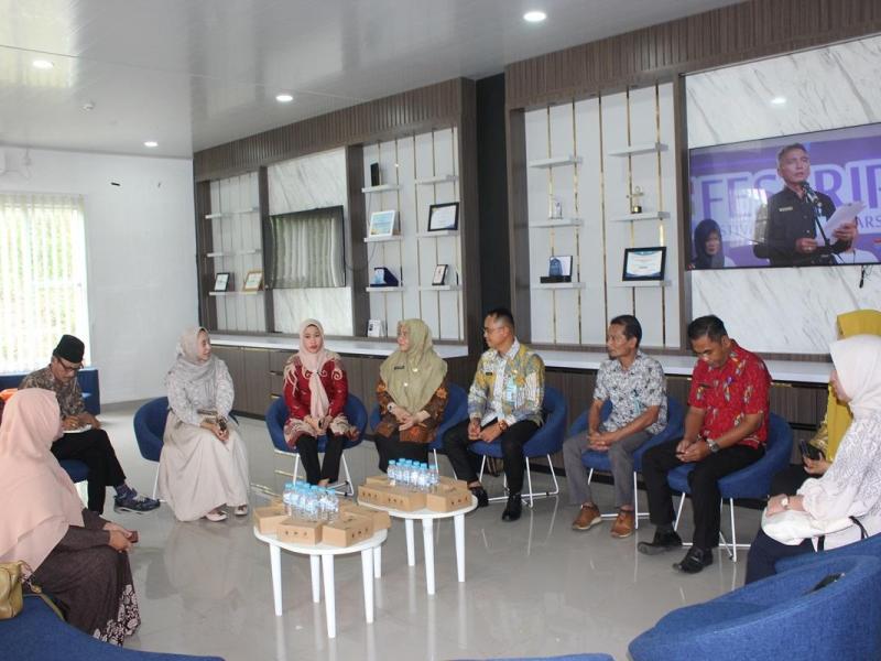 Kunjungi Perpusprov Babel, Komisi I DPRD Bateng Belajar Strategi Tingkatkan Minat Baca 