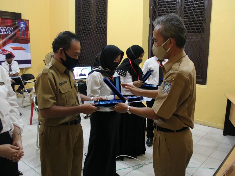 Diah Widyastuti Juara Lomba Pustakawan Berprestasi Terbaik Babel 2020