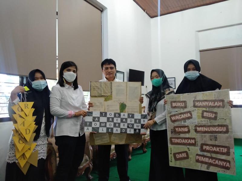 Kadis Rakhmadi Apresiasi Inovasi Pengembangan Literasi di Perpusprov Babel