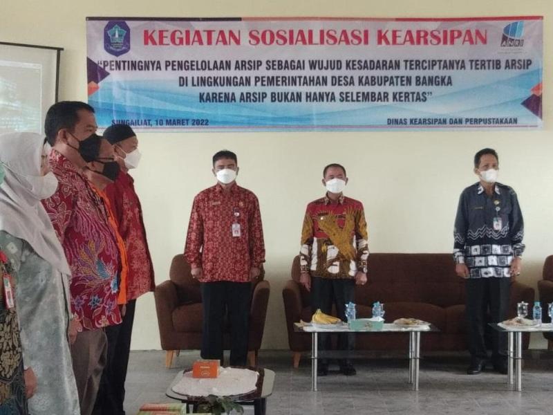Kepala DKPUS Babel Dukung Festival “Archive of The Year 2022” Kabupaten Bangka 