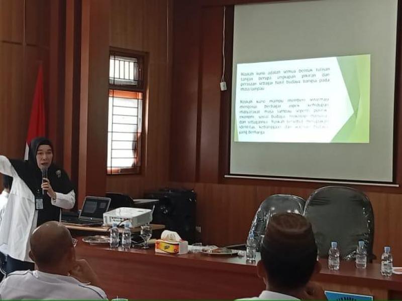 Jadi Pemateri Sosialisasi Koleksi Naskah Kuno di Basel, Mirdayati Ingatkan Hal ini 