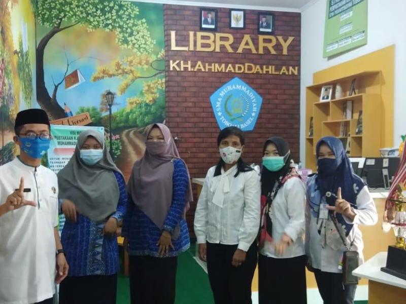 Dinilai Tim Juri Provinsi, Perpus SMAM TBI Berharap Wakili Babel Ke Tingkat Nasional