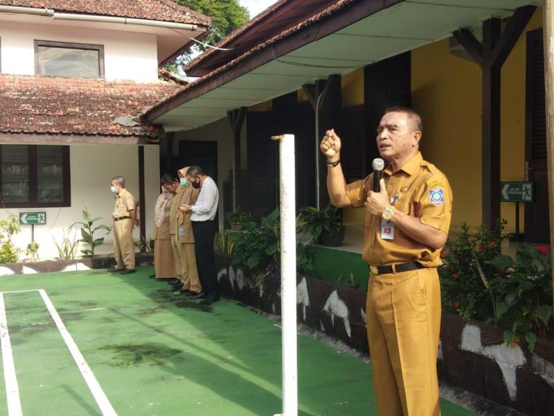 Kepala DKPUS Rakhmadi Ajak Pegawai Turut Meriahkan Peringatan HUT RI