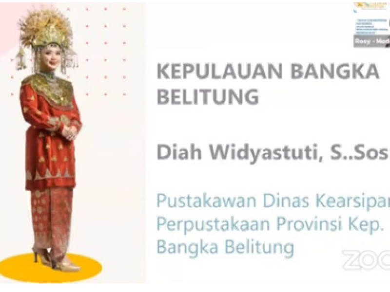 Diah Wakili Babel Ke Pemilihan Pustakawan Berprestasi Terbaik Nasional 2020