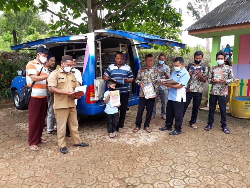 Kades Jelutung Senang Layanan Pusling DKPUS Babel