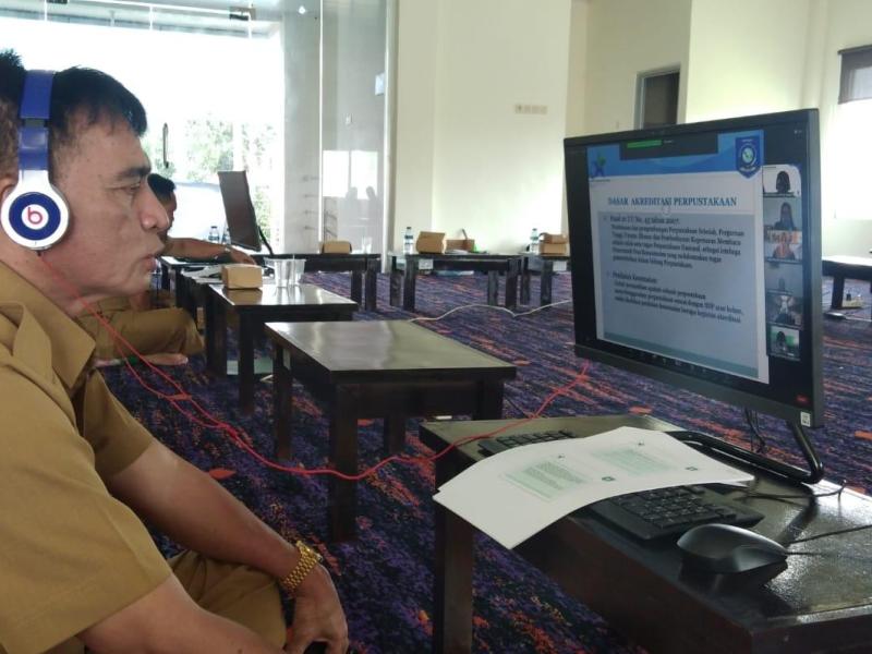 Sosialisasi Akreditasi Perpustakaan SMA/MA, Ini Harapan Kepala DKPUS Babel Rakhmadi