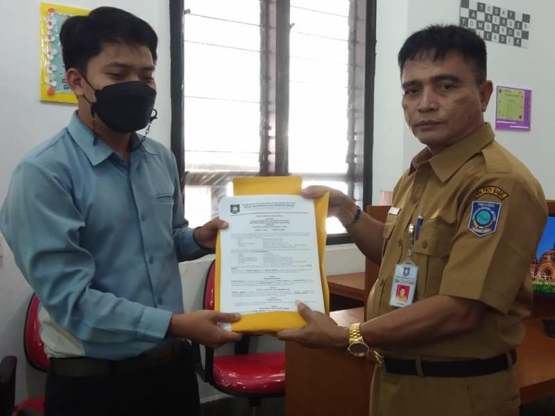 Serahkan PK 2022, Rakhmadi Minta Pegawai Tenaga Kontrak  DKPUS Munculkan Inovasi