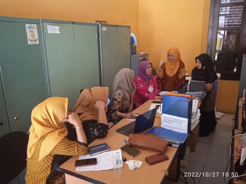 Diskop UMKM Belajar Cara Gunakan Aplikasi SRIKANDI ke DKPUS Babel