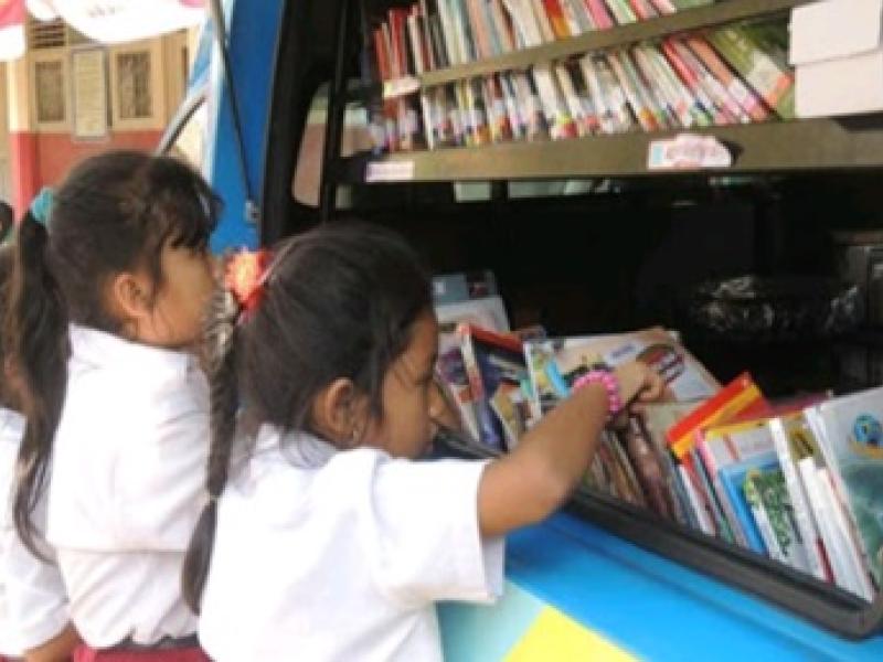 PELAKSANAAN PELAYANAN PERPUSTAKAAN KELILING  DINAS KEARSIPAN DAN PERPUSTAKAAN  PROVINSI KEP. BANGKA BELITUNG  BULAN MARET TAHUN 2019