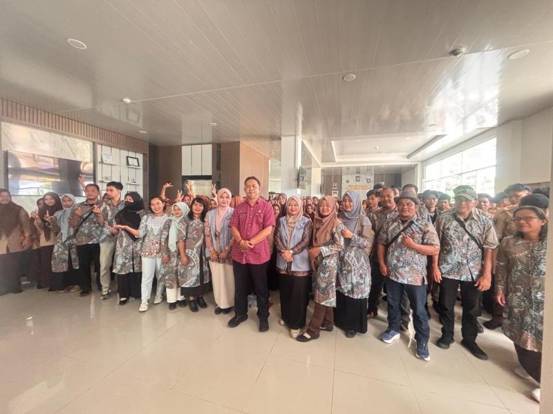 Puluhan Siswa SMKN 1 Sungai Selan Diajak Belajar ke GLP Babel