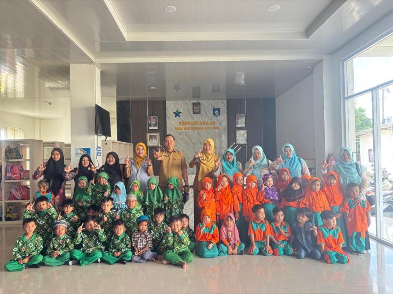 Kunjungan dari TK Aba II dan TK Perwanida III Pangkalpinang Ke GLP Prov. Kep. Babel