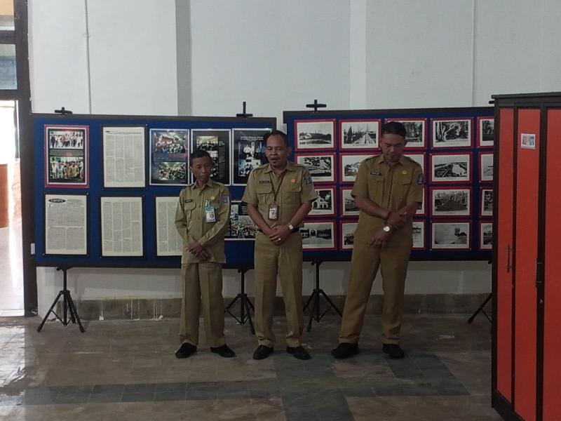 Perkenalan Sekaligus Pengarahan dari Kepala Dinas Kearsipan Dan Perpustakaan Prov. Kep. Babel