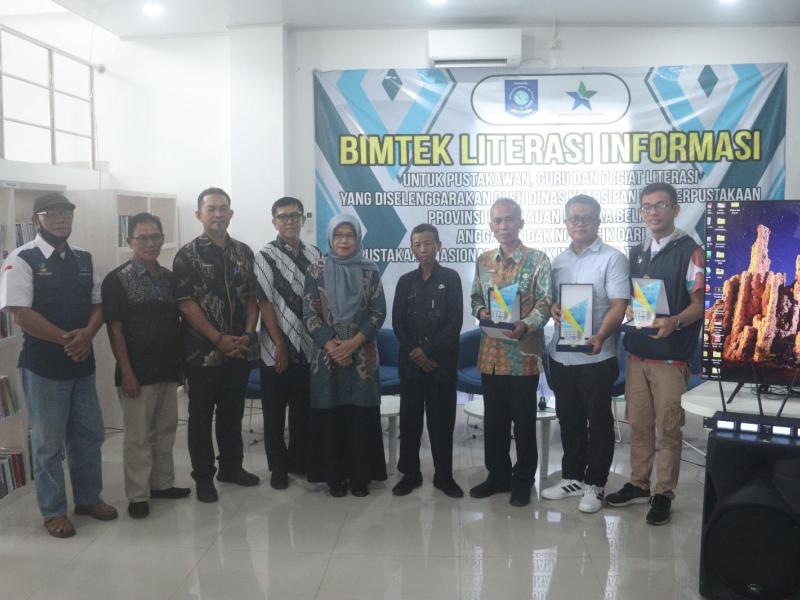 Dinas Kearsipan dan Perpustakaan Babel Gelar Bimbingan Teknis Literasi Informasi 