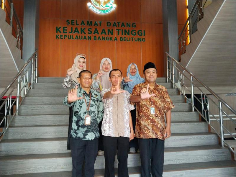 Pembinaan ke Kejaksaan Tinggi Prov. Kep. Babel Oleh Tim Assesor DKPUS Babel