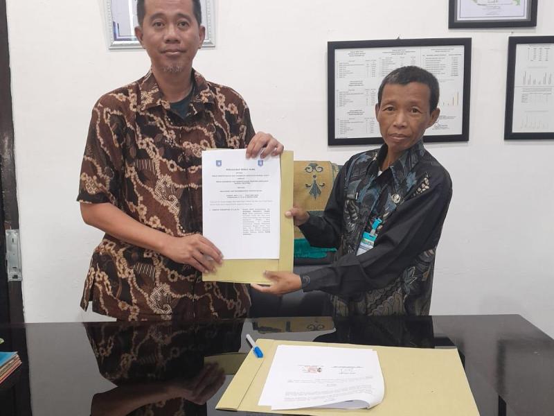 Kunjungan Dari Dinas Perpustakaan dan Kearsipan Kabupaten Bangka Barat ke DKPUS Babel