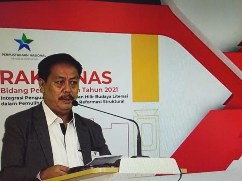 Kadis DKPUS Babel Ikuti Rakornas Bidang Perpustakaan